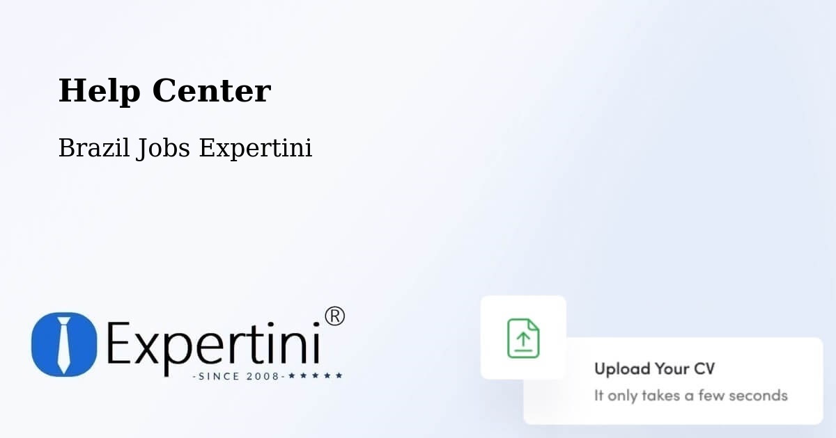 Help Center – Machados - Brazil Jobs Expertini